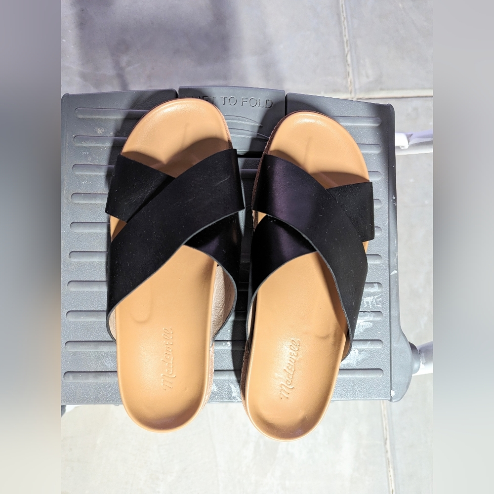 Madewell Black Sandals 9.5